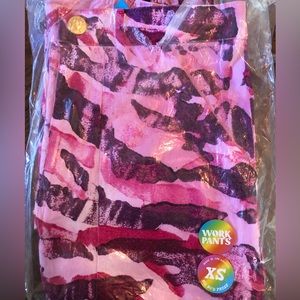 Pink Camo XS work pants BBP